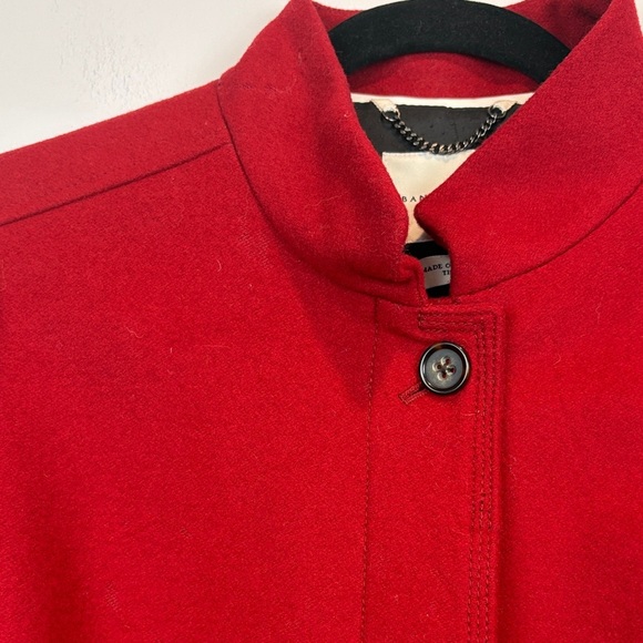 Banana Republic Women's Bold Red Trench Coat - Picture 5 of 16